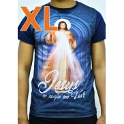 T-SHIRT MISERICORDIA HOMEM XL