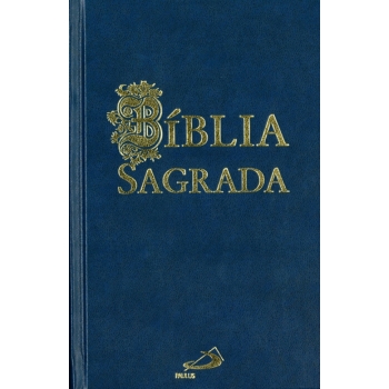 Bíblia Sagrada Paulus Azul