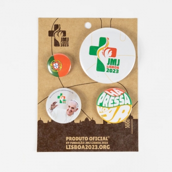 Kit Crachás JMJ Lisboa 2023