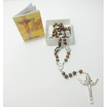 MD TERÇO DE MADEIRA VIA SACRA