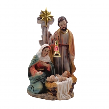 MD PRESEPIO EM RESINA 28CM