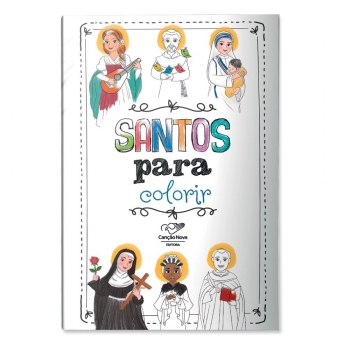 Livro Santos para Colorir