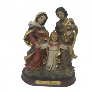 MD IMAGEM SAGRADA FAMILIA 15CM