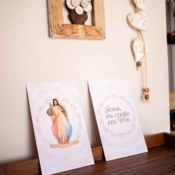 MD TELA PVC DUPLA JESUS EU...